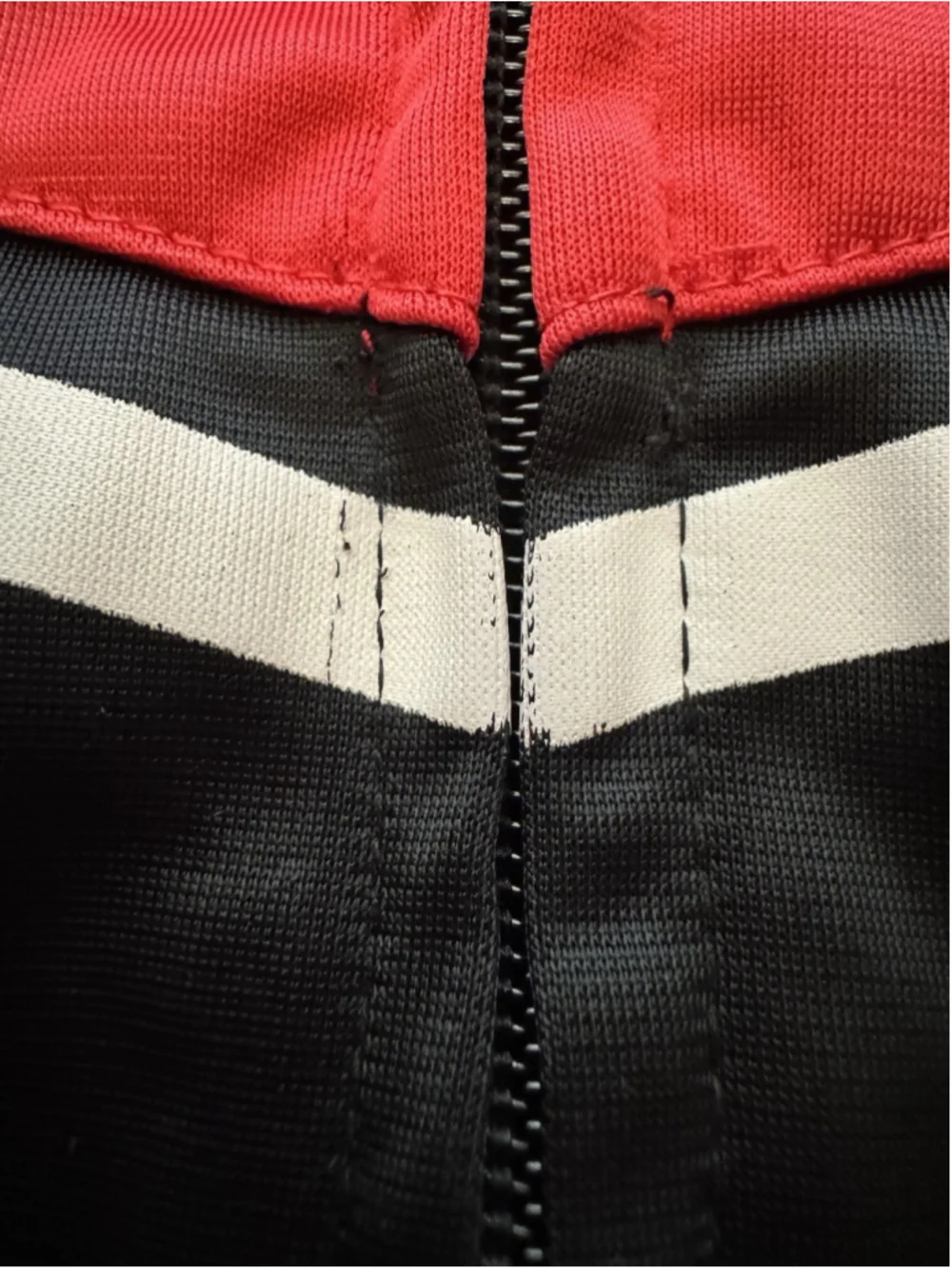 Manchester United Track Jacket Soccer Football Full Zip Red Streetwear Large